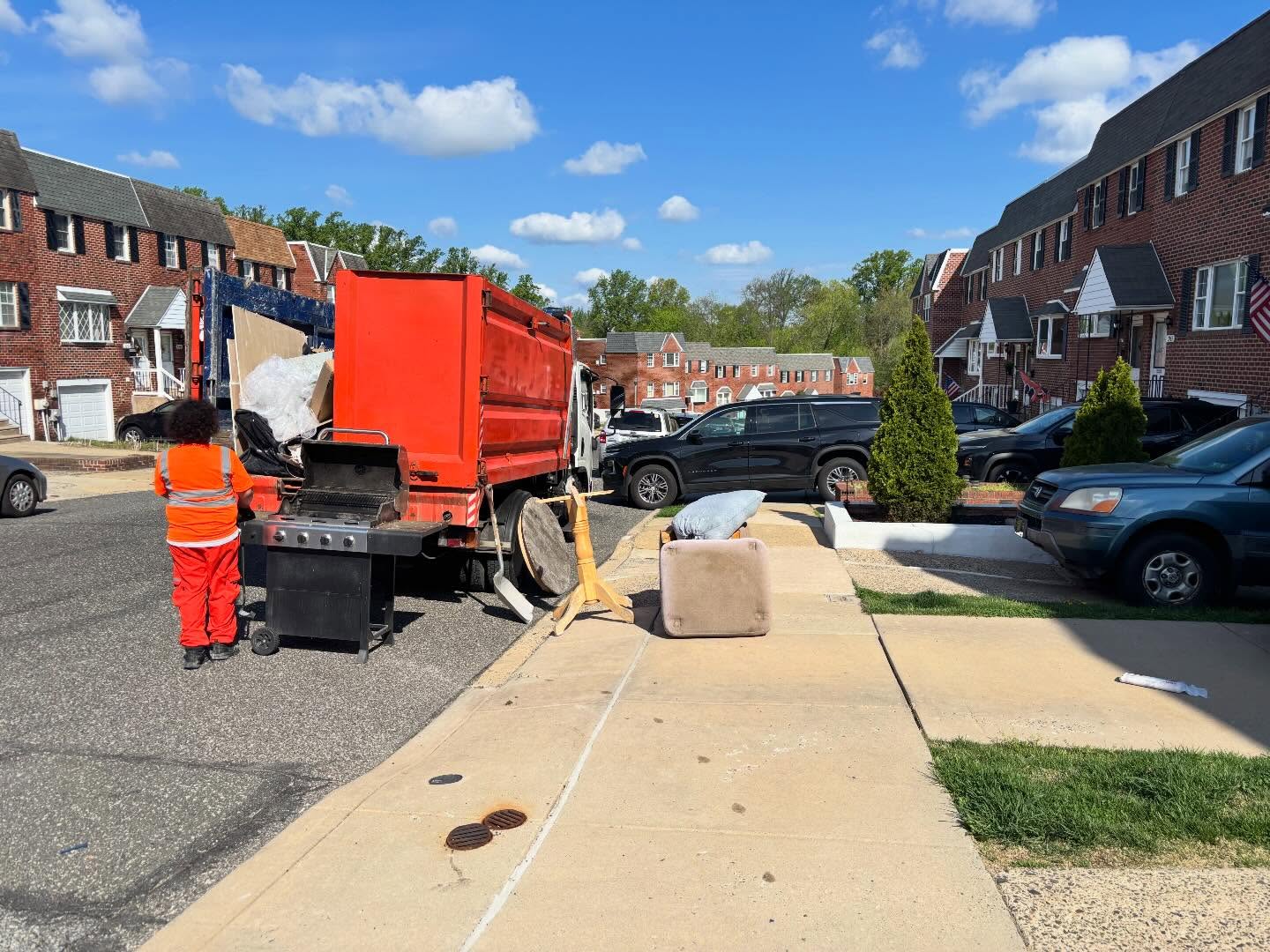 Commercial waste pickup